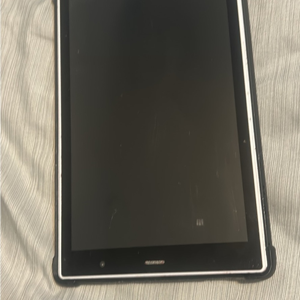 Samsung Black Tablet with Case